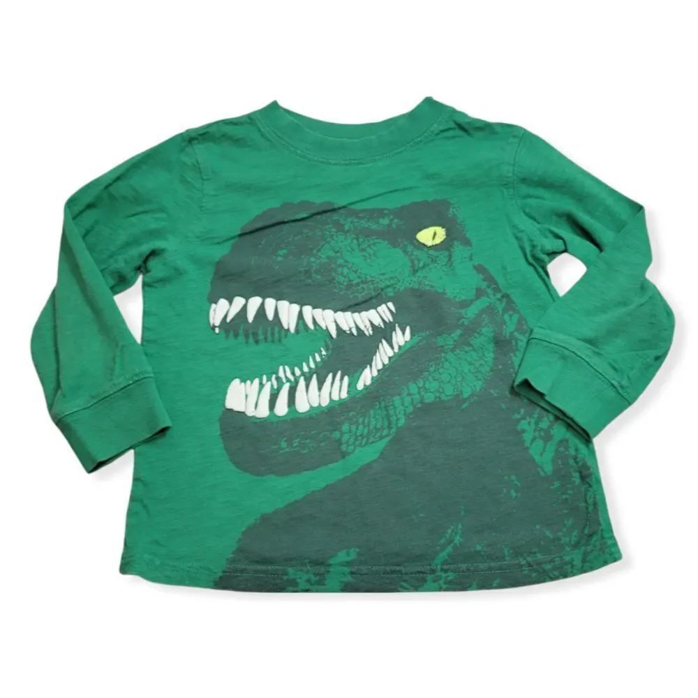 Carter's trex longsleeve shirt 3T